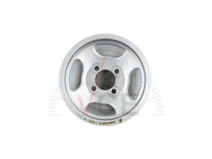 Шкив коленвала 6 руч демпфер 1.3MJET ft FIAT DOBLO 00-09, FIAT FIORINO 07- Fast FT45574 (фото 1)