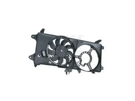Дифузор з одним вентилятором радіатора 1.3MJTD/1.9MJTD FIAT DOBLO 00-09 Fast FT56150