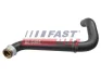 Патрубок радиатора citroen jumpy, fiat scudo, 1,9d, 95- Fast FT61424 (фото 1)