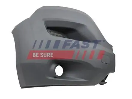 Угол бампера перед. пров. серый fiat ducato (14-) под противотуманку light (ft91 Fast FT91007G