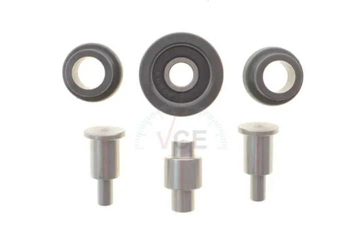 Ролик боковой двери нижний ремкомплект без кронштейнов CITROEN JUMPY 95-07; FIAT SCUDO 95-07 Fast FT95554 (фото 1)