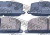 Комплект тормозных колодок, дисковый тормоз FEBEST 0101-CE105F (фото 1)