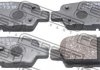 Комплект тормозных колодок, дисковый тормоз FEBEST 0201-T31R (фото 1)