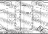 Комплект гальмівних колодок, дискове гальмо FEBEST 0201-V36F (фото 2)