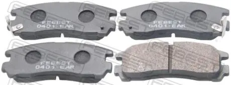 Колодки гальмівні задні (mitsubishi galant e55a/e75a 1992-1996) FEBEST 0401-EAR