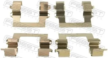 Монтажний комплект для дискових колодок FEBEST 0403-CSF