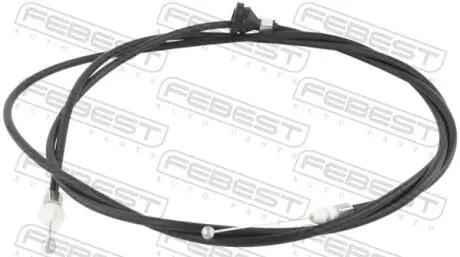 Трос привода открывания замка капота FEBEST 04101-CW