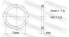 Уплотнительное кольцо форсунки впрыска топлива 76x55 FEBEST 05400-001 (фото 2)