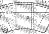 Комплект тормозных колодок, дисковый тормоз FEBEST 0701-SX4F (фото 2)