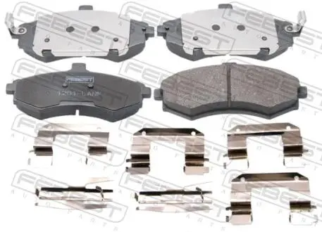 Колодки тормозные передние (hyundai elantra/lantra (ca) 2000-2006) FEBEST 1201-LANF