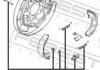 Монтажний комплект барабанних колодок FEBEST 1204-TUC2WDR-KIT (фото 2)