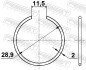 Кільце стопорне FEBEST CC-1-30X2-2-PCS10 (фото 2)