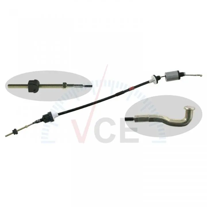 Трос, управление сцеплением FEBI BILSTEIN 04207 (фото 1)