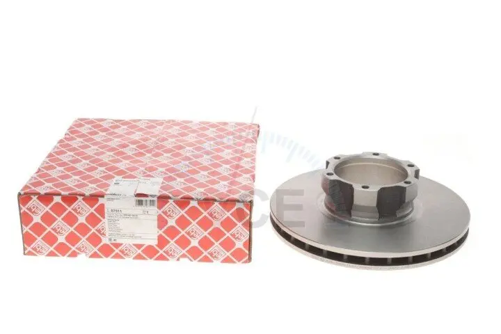 Фото 1 - Тормозные диски FEBI BILSTEIN 07511 Тормозные диски FEBI BILSTEIN 07511 (фото 1)
