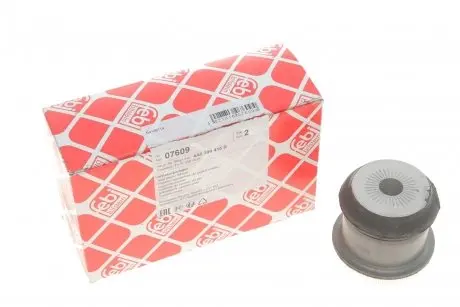 Втулка, балка моста; підвіска, утримувач автоматичної коробки передач; підвіска, тримач ступінчастої коробки передач FEBI BILSTEIN 07609