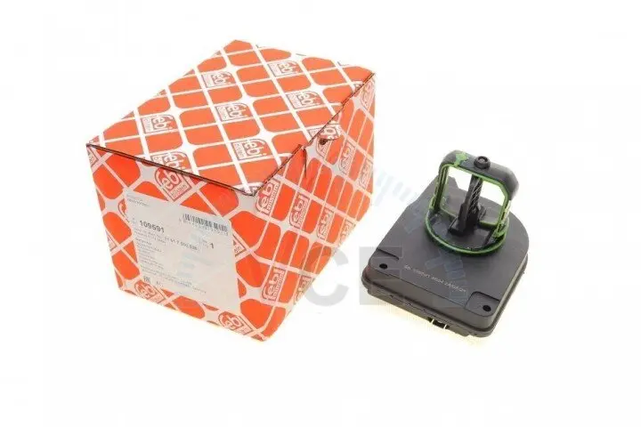 Регулировочный элемент, заслонка входящих газов(впускной г.) FEBI BILSTEIN 109591 (фото 1)