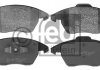 Комплект тормозных колодок, дисковый тормоз FEBI BILSTEIN 116210 (фото 2)