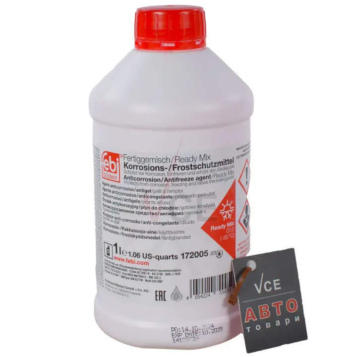 Антифриз /1л/ FEBI BILSTEIN 172005 (фото 1)