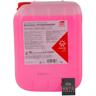Антифриз FEBI червоний Ready Mix -35C G12 (Каністра 10л) FEBI BILSTEIN 172007