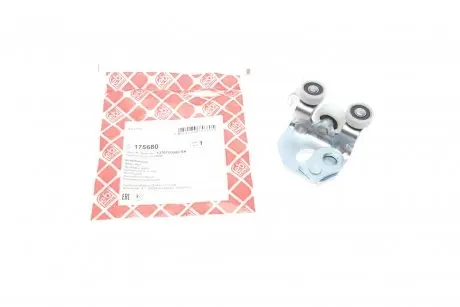 Ролик двери (боковой/верхний) fiat ducato/peugeot boxer 06-(с кронштейном) (r) FEBI BILSTEIN 175680