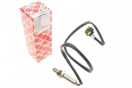 Лямбда-зонд (кількість дротів 4шт довжина 800мм) CHEVROLET CRUZE, EPICA, ORLANDO KIA SORENTO I OPEL ASTRA G, ASTRA H, ASTRA H GTC, CORSA C, MERIVA A, OMEGA B, SIGNUM, TIGRA 2H0-Z22XE 10.95- FEBI BILSTEIN 175881