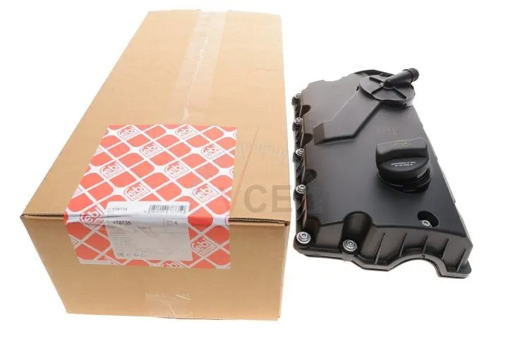 Крышка клапанов vw passat 1.9/2.0tdi 95-05/t5 1.9tdi -09 FEBI BILSTEIN 178735 (фото 1)
