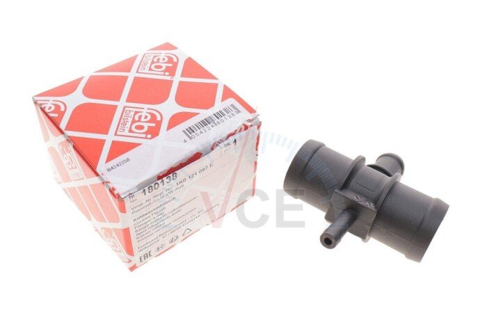 Фланець системи охолодження vw caddy iii 1.6/2.0 04-15 FEBI BILSTEIN 180138 (фото 1)