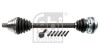 Полуось (передняя) (R) VW Caddy III/IV 2.0 TDI 10-20 (36z/603mm) FEBI BILSTEIN 183493 (фото 1)