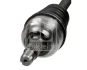 Напіввісь (передня) BMW X5 (E53) 00- (L) (30x27x586) M54/M57/M62/N62 FEBI BILSTEIN 184556 (фото 2)