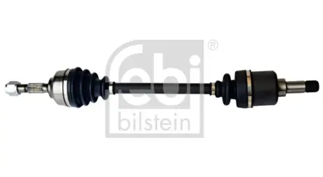 Приводной вал передний 632мм CITROEN C2, C3 I, C3 PLURIEL, PEUGEOT 1007 1.4-1.6D 02.02- FEBI BILSTEIN 186601