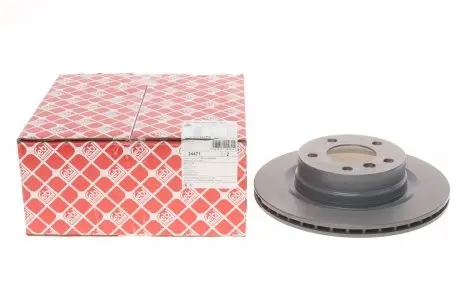 Диск тормозной (задний) bmw 1 (e81/e87)/3 (e90/e91/e92) 05-13 (300x20) FEBI BILSTEIN 24471