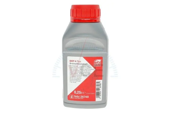 Тормозная жидкость DOT-4 Plus / 0,25л / FEBI BILSTEIN 26748 (фото 1)