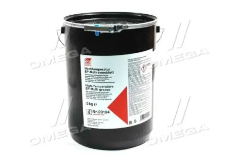 Смазка высокотемпературная febi (зеленая) универсальная 5 кг. FEBI BILSTEIN 28194