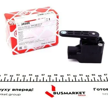 Датчик, пневматична підвіска; датчик, ксенонове світло (регулювання кута нахилу фар) FEBI BILSTEIN 34586