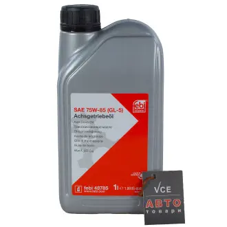 Масло трансмиссионное GL-5 75W85 1л FEBI BILSTEIN 48785