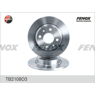 Тормозные диски ваз FENOX TB 2108 O3