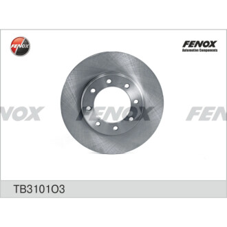 Гальмівні диски зил тд FENOX TB 3101 O3