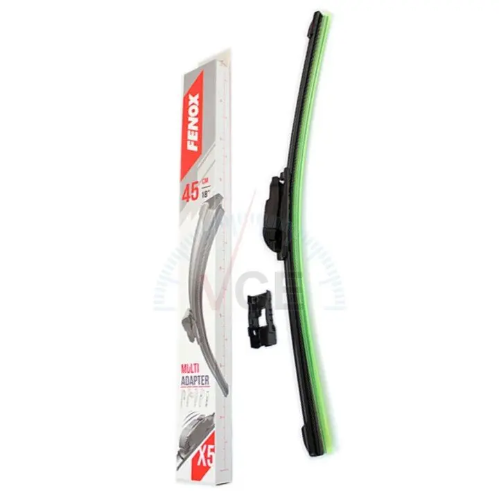 Щетка стеклоочистителя 450 мм-18&quot; бескаркасная 5 в 1 FENOX WB45200 (фото 1)