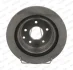 Диск тормозной задний NISSAN JUKE (F15) 14-,LEAF 10-,QASHQAI/QASHQAI+2 (J10, JJ10) 07-13,X- FERODO DDF1579 (фото 1)
