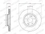 Гальмівний диск FERODO DDF2718C (фото 2)