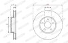 Диск тормозной FERODO DDF3020C (фото 2)