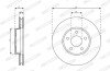 Диск тормозной FERODO DDF3020C (фото 3)