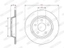 Диск тормозной FERODO DDF3022C (фото 2)