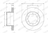 Диск тормозной FERODO DDF3105C-1 (фото 3)