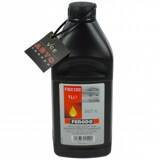 Гальмівна рідина fluid 230 dot-4 / 1л / FERODO FBX100