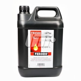 Тормозная жидкость dot-4/5л/ FERODO FBX500 (фото 1)