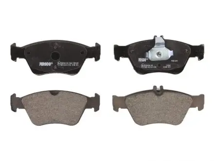 Комплект гальмівних колодок, дисковий гальмо FERODO FDB1049