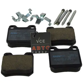 Комплект тормозных колодок, дисковый тормоз FERODO FDB1117