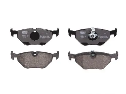 Комплект тормозных колодок, дисковый тормоз FERODO FDB1301