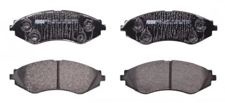 Комплект тормозных колодок, дисковый тормоз FERODO FDB1369